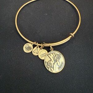 Alex and Ani Sister Charm Bracelet
